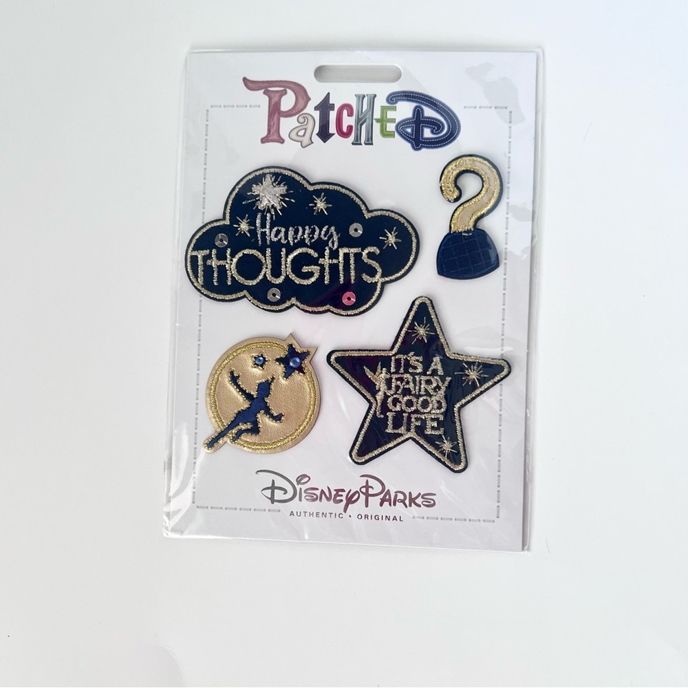 Disney Parks Peter Pan Patches - NWT